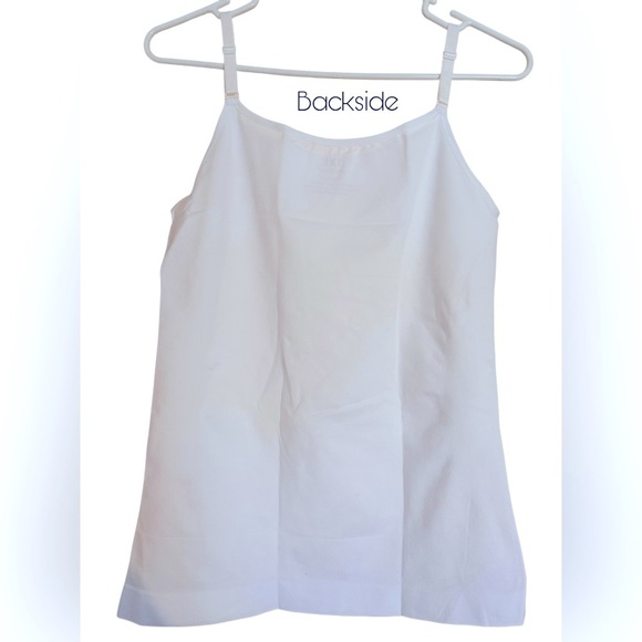 NWT EMPETUA PLUS SIZE SCOOP NECK CAMI SIZE 3XL COLOR: WHITE - Picture 2 of 11